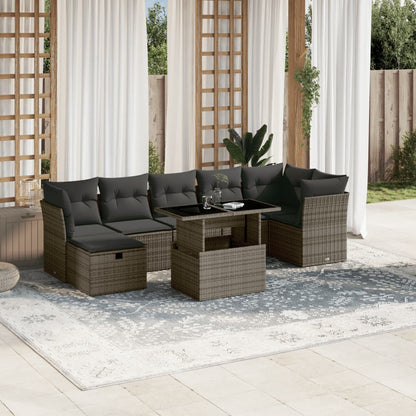 Sofasæt Til Haven 8 Dele Med Hynder Polyrattan - Variant 3274670