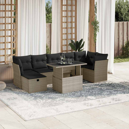 Sofasæt Til Haven 8 Dele Med Hynder Polyrattan - Variant 3274672