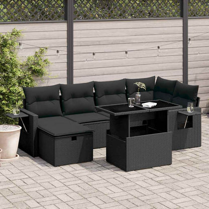 Sofasæt Til Haven 7 Dele Med Hynder Polyrattan - Variant 3274975