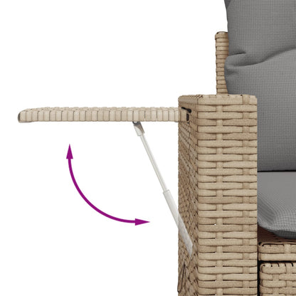 Sofasæt Til Haven 8 Dele Med Hynder Polyrattan - Billede 10
