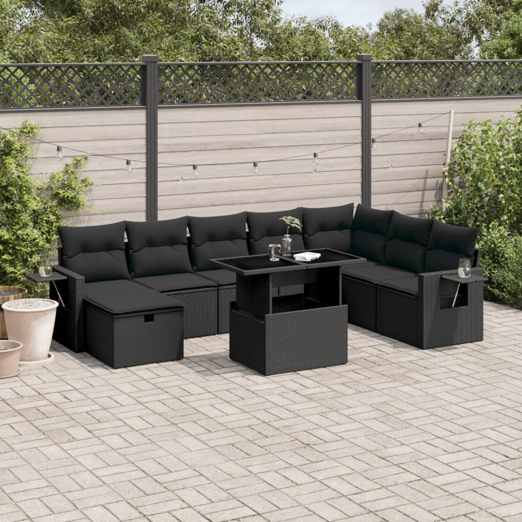 Sofasæt Til Haven 9 Dele Med Hynder Polyrattan - Variant 3275025