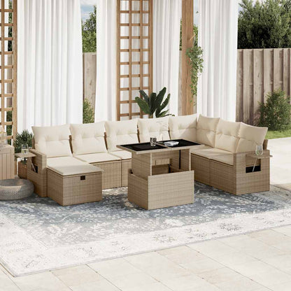 Sofasæt Til Haven 9 Dele Med Hynder Polyrattan - Variant 3275028