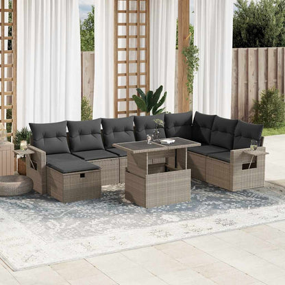 Sofasæt Til Haven 9 Dele Med Hynder Polyrattan - Variant 3275032