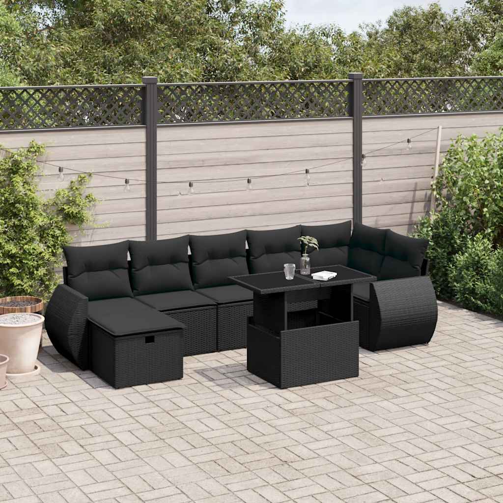 Sofasæt Til Haven 8 Dele Med Hynder Polyrattan - Variant 3275145