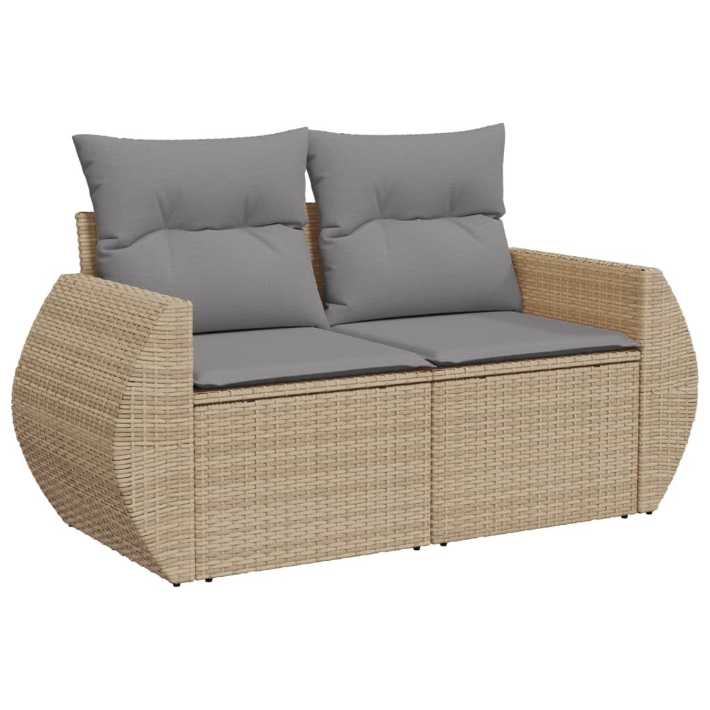 Sofasæt Til Haven 8 Dele Med Hynder Polyrattan - Billede 6