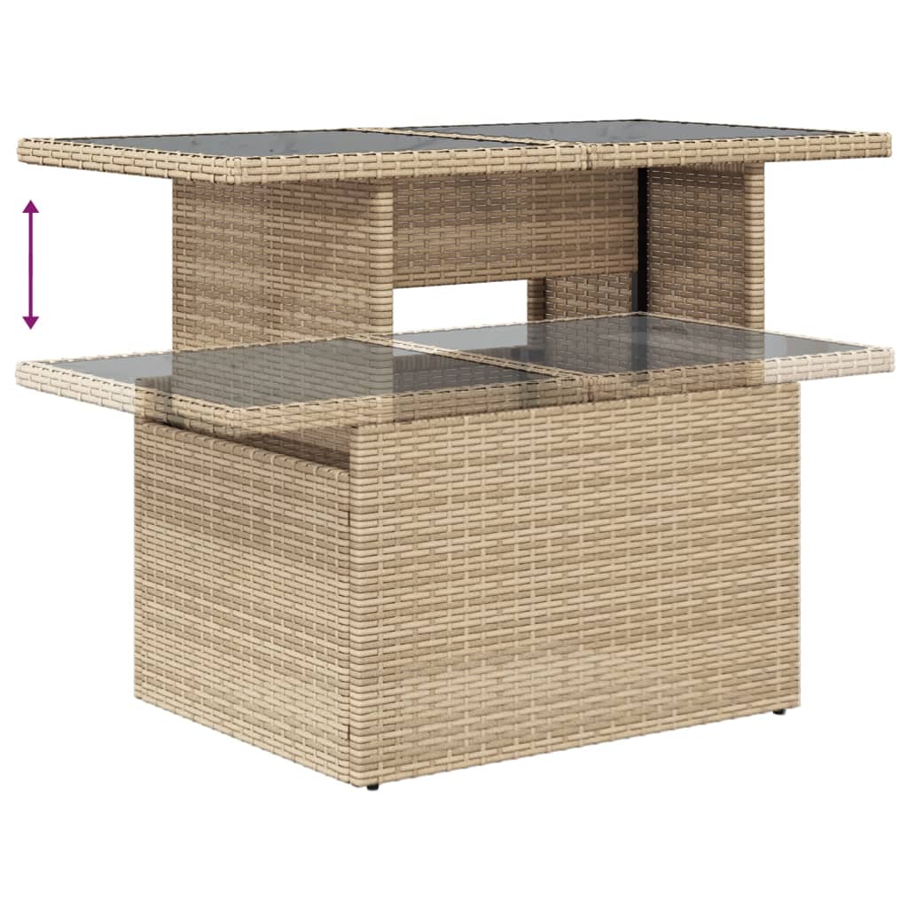 Sofasæt Til Haven 8 Dele Med Hynder Polyrattan - Billede 9