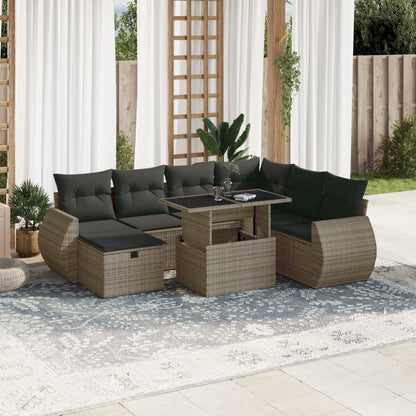 Sofasæt Til Haven 8 Dele Med Hynder Polyrattan - Variant 3275160