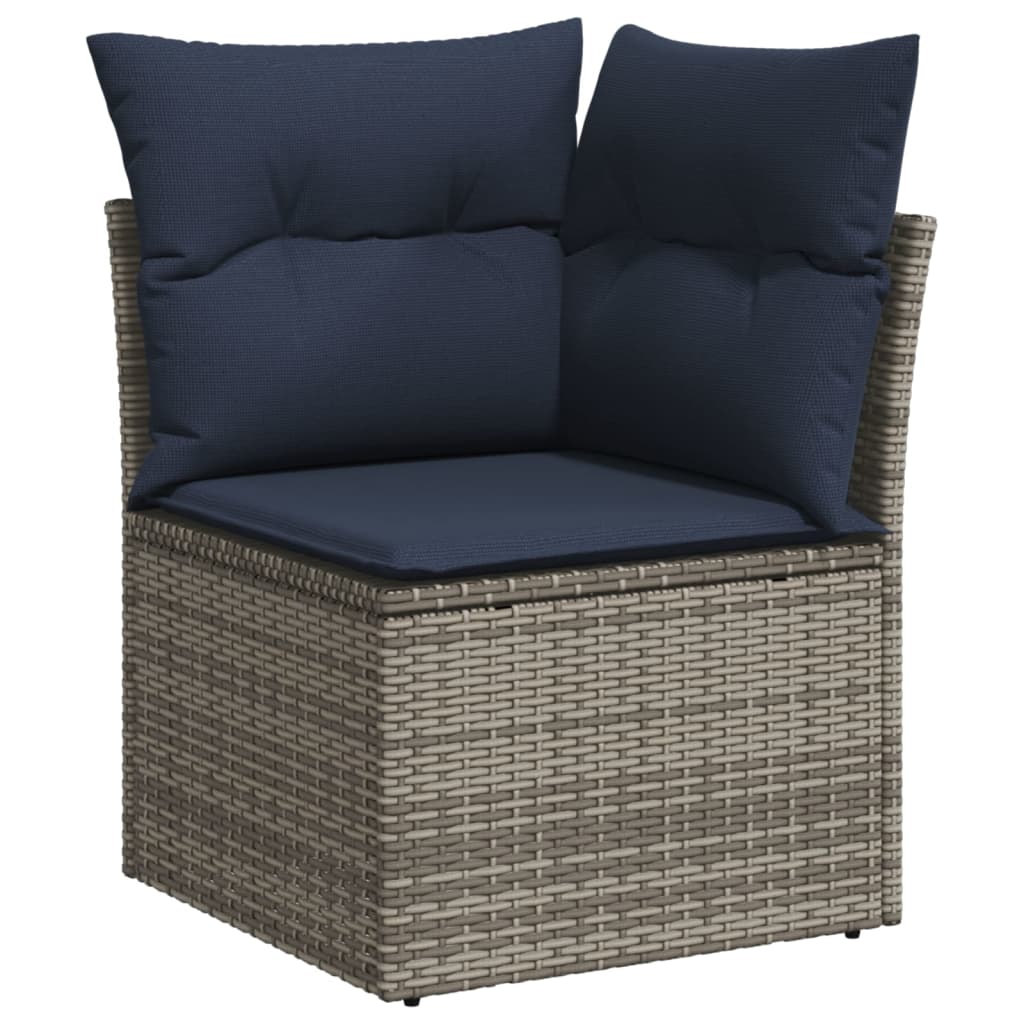 Havesofasæt Med 8 Hynder Polyrattan - Billede 4