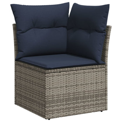 Havesofasæt Med 8 Hynder Polyrattan - Billede 4