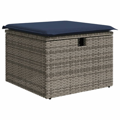 Havesofasæt Med 8 Hynder Polyrattan - Billede 6