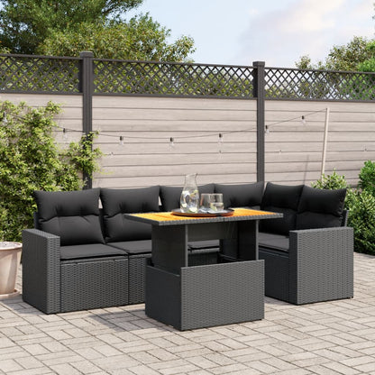 Sofasæt Til Haven 6 Dele Med Hynder Polyrattan - Variant 3271300