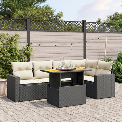 Sofasæt Til Haven 6 Dele Med Hynder Polyrattan - Variant 3271301