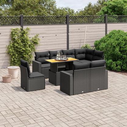 Sofasæt Til Haven 9 Dele Med Hynder Polyrattan - Variant 3271405