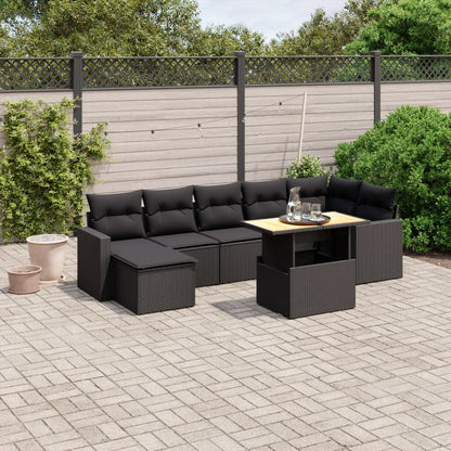 Sofasæt Til Haven 8 Dele Med Hynder Polyrattan - Variant 3271419