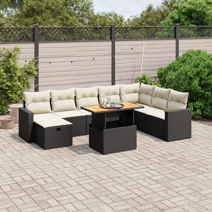 Sofasæt Til Haven 9 Dele Med Hynder Polyrattan - Variant 3271448