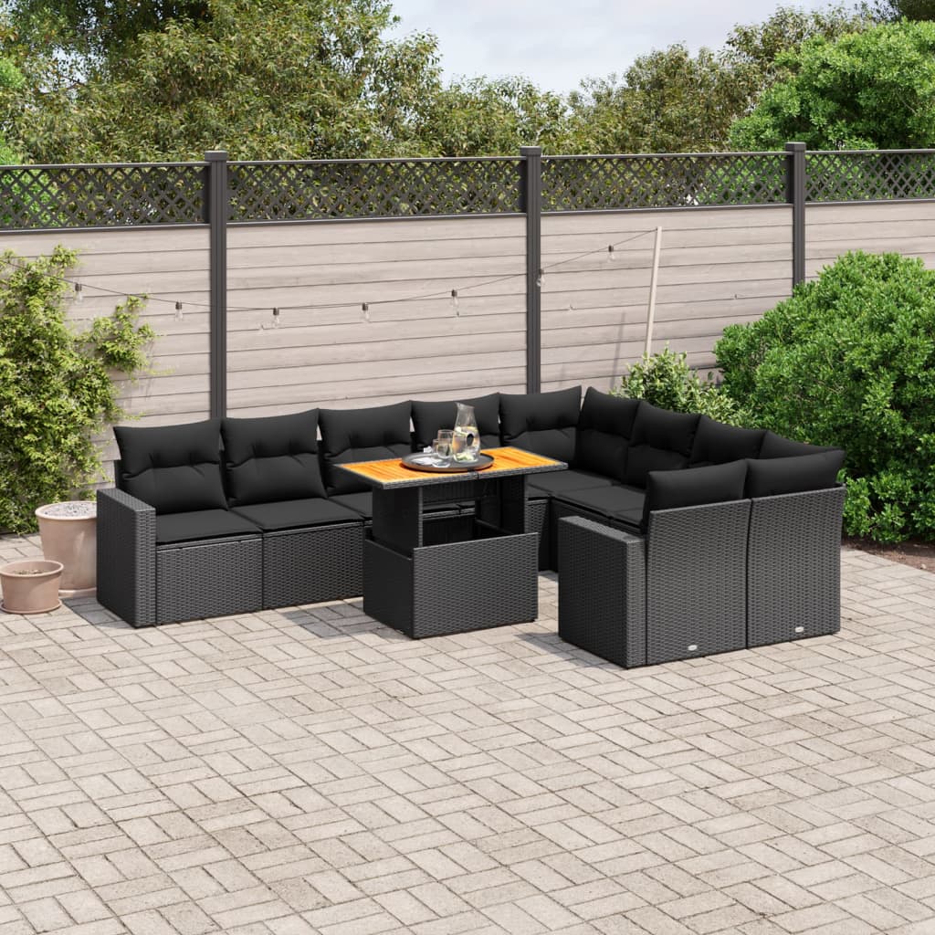 Sofasæt Til Haven 10 Dele Med Hynder Polyrattan - Variant 3271468