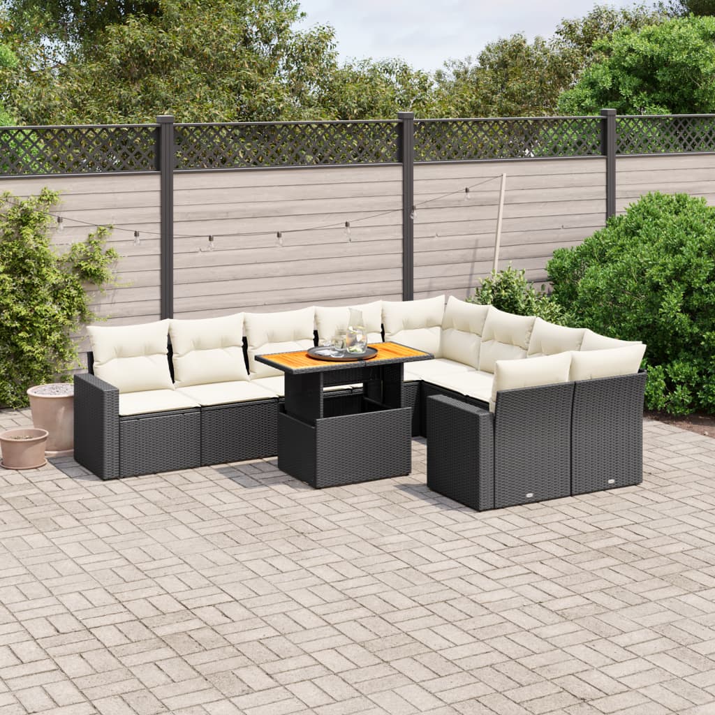 Sofasæt Til Haven 10 Dele Med Hynder Polyrattan - Variant 3271469