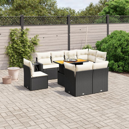 Sofasæt Til Haven 9 Dele Med Hynder Polyrattan - Variant 3271847