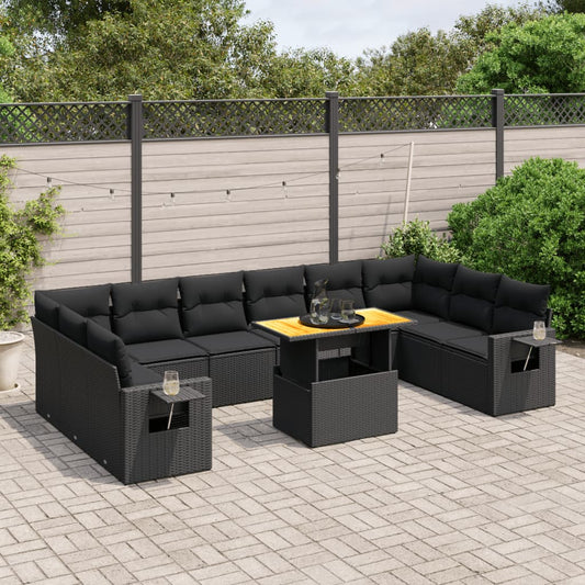Sofasæt Til Haven 11 Dele Med Hynder Polyrattan