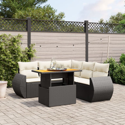 Sofasæt Til Haven 6 Dele Med Hynder Polyrattan - Variant 3272190