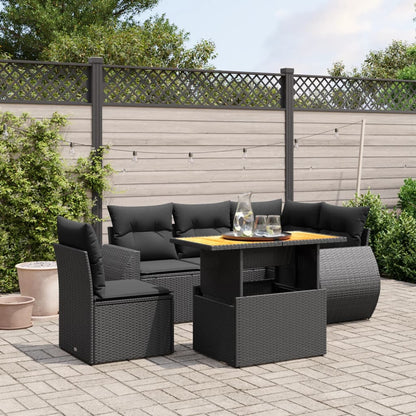 Sofasæt Til Haven 6 Dele Med Hynder Polyrattan - Variant 3272196