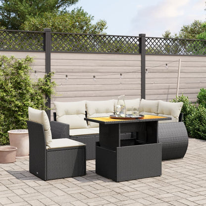 Sofasæt Til Haven 6 Dele Med Hynder Polyrattan - Variant 3272197
