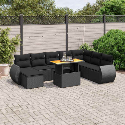 Sofasæt Til Haven 9 Dele Med Hynder Polyrattan - Variant 3272329