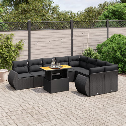 Sofasæt Til Haven 10 Dele Med Hynder Polyrattan - Variant 3272350