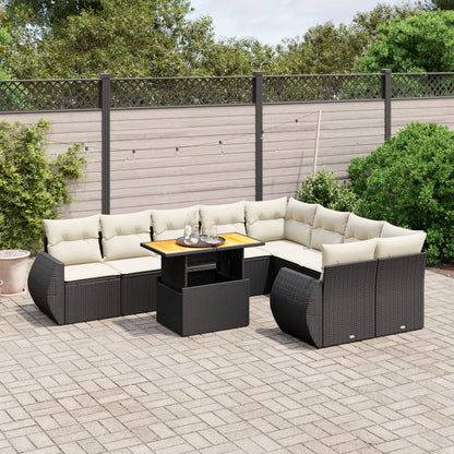 Sofasæt Til Haven 10 Dele Med Hynder Polyrattan - Variant 3272351