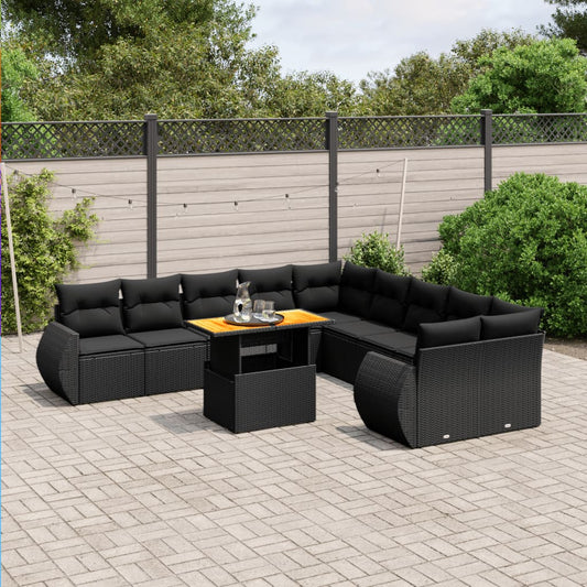 Sofasæt Til Haven 11 Dele Med Hynder Polyrattan