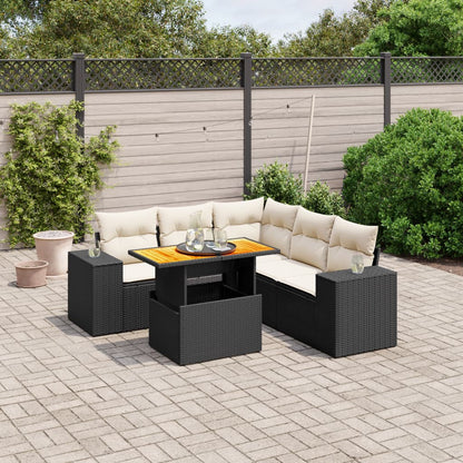 Sofasæt Til Haven 6 Dele Med Hynder Polyrattan - Variant 3272631