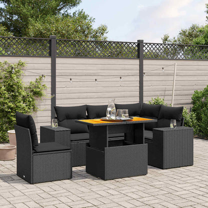 Sofasæt Til Haven 6 Dele Med Hynder Polyrattan - Variant 3272637