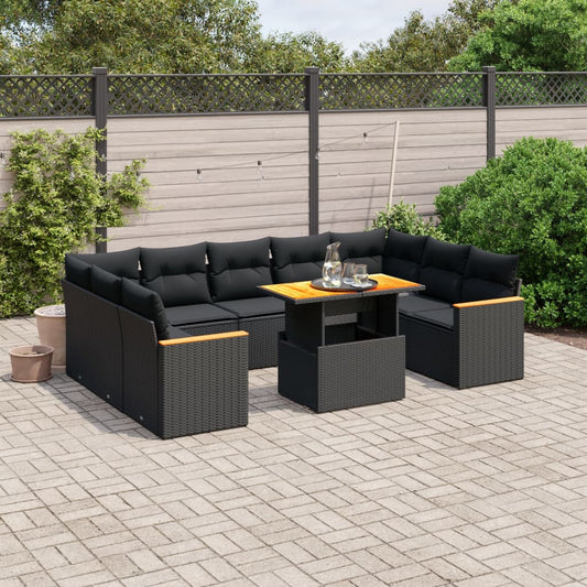 Sofasæt Til Haven 11 Dele Med Hynder Polyrattan