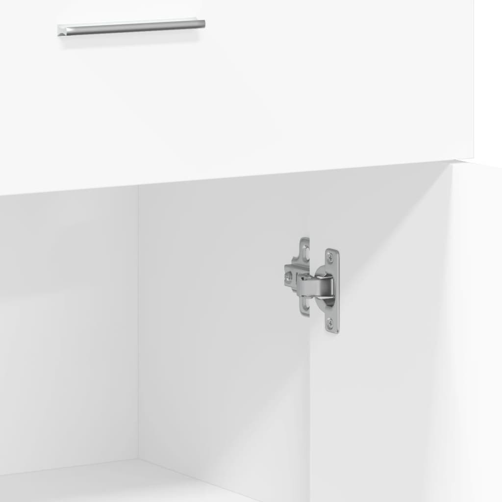 Skænke 2 Stk. 60X30X84 Cm Konstrueret Træ Etræsfarve