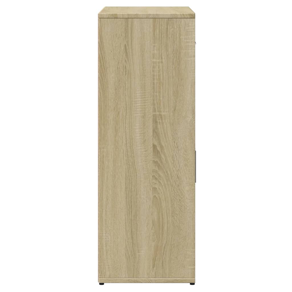 Skænke 2 Stk. 60X30X84 Cm Konstrueret Træ Etræsfarve