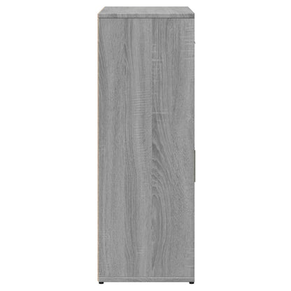 Skænke 2 Stk. 60X30X84 Cm Konstrueret Træ Etræsfarve