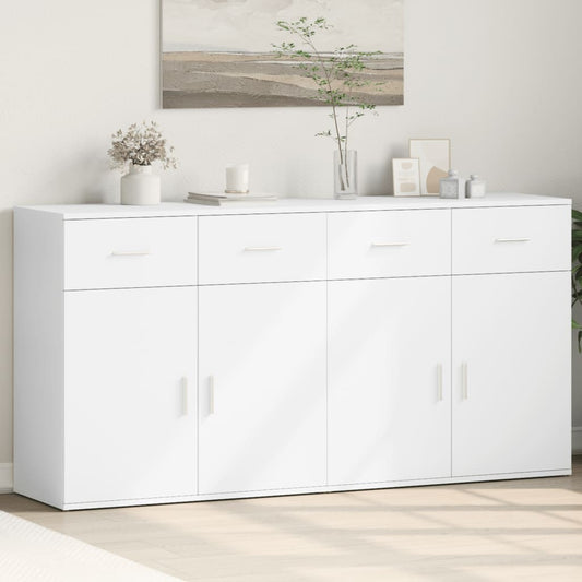 Skænke 2 Stk. 79X38X80 Cm Konstrueret Træ