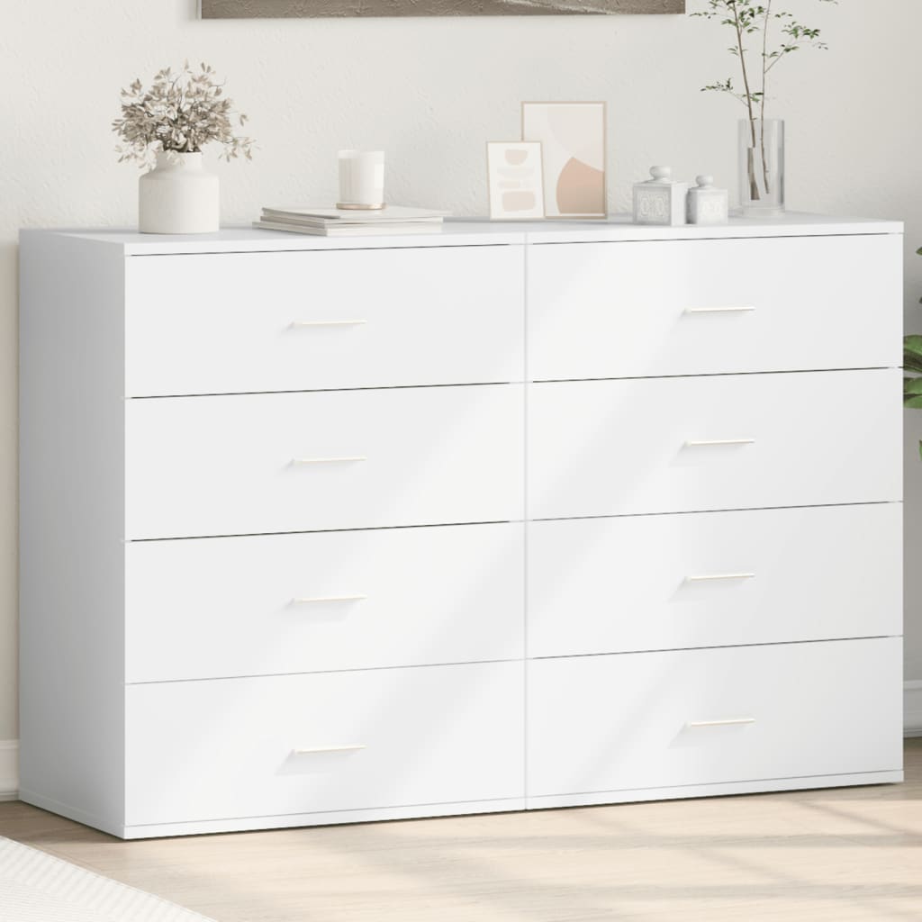 Skænke 2 Stk. 60X39X80 Cm Konstrueret Træ
