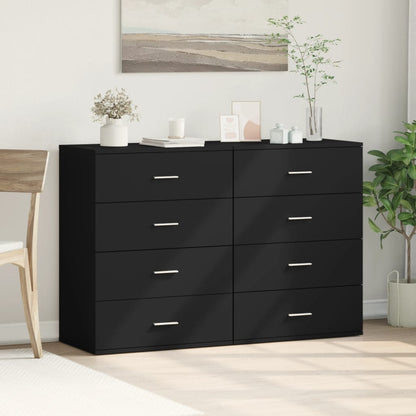 Skænke 2 Stk. 60X39X80 Cm Konstrueret Træ