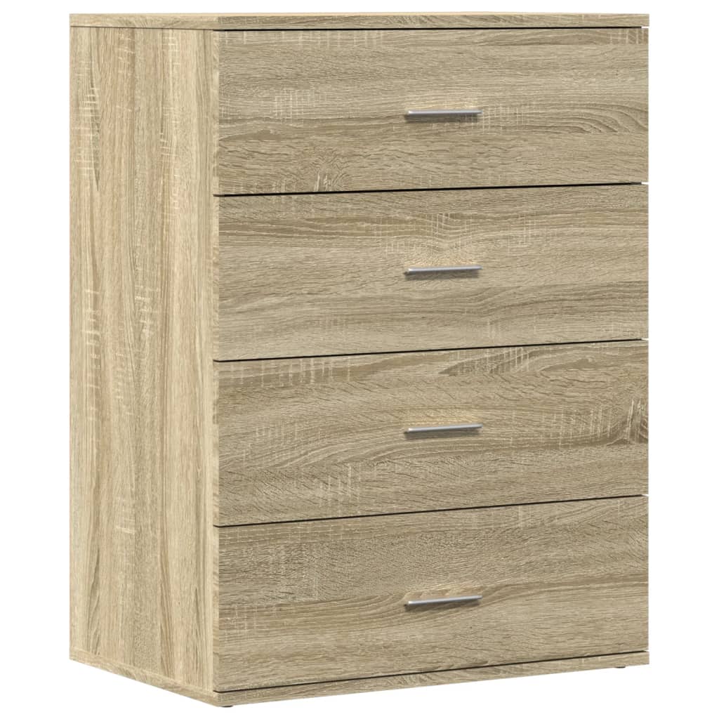 Skænke 2 Stk. 60X39X80 Cm Konstrueret Træ