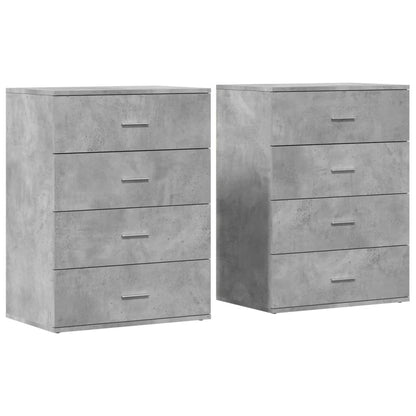 Skænke 2 Stk. 60X39X80 Cm Konstrueret Træ