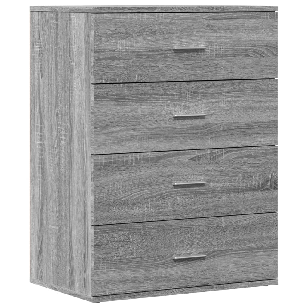 Skænke 2 Stk. 60X39X80 Cm Konstrueret Træ