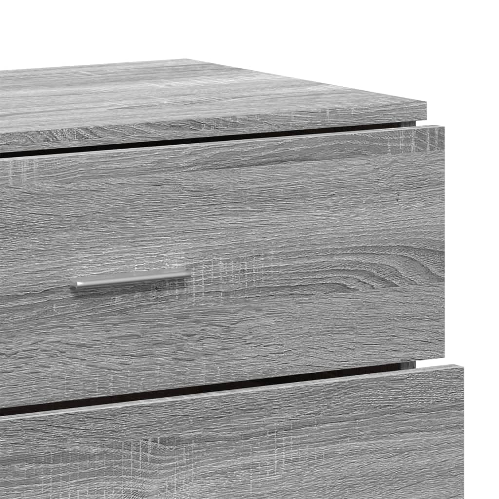 Skænke 2 Stk. 60X39X80 Cm Konstrueret Træ