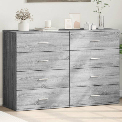 Skænke 2 Stk. 60X39X80 Cm Konstrueret Træ