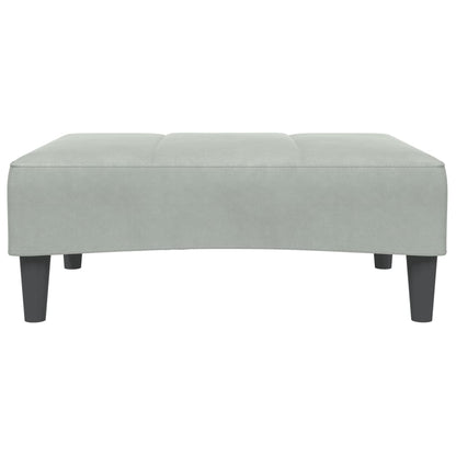 Fodskammel 77x55x31 Cm Velour - Billede 4