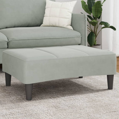 Fodskammel 77x55x31 Cm Velour - Hovedbillede