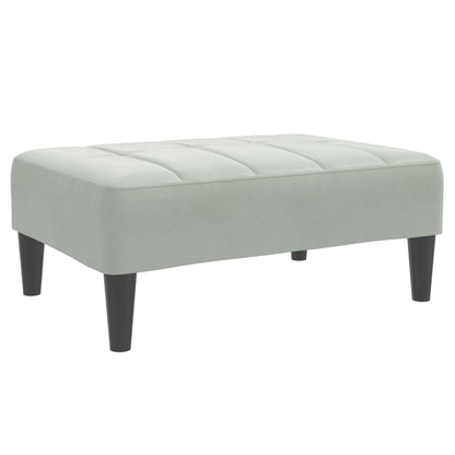 Fodskammel 77x55x31 Cm Velour - Billede 2