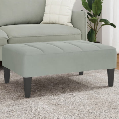 Fodskammel 77x55x31 Cm Velour - Hovedbillede