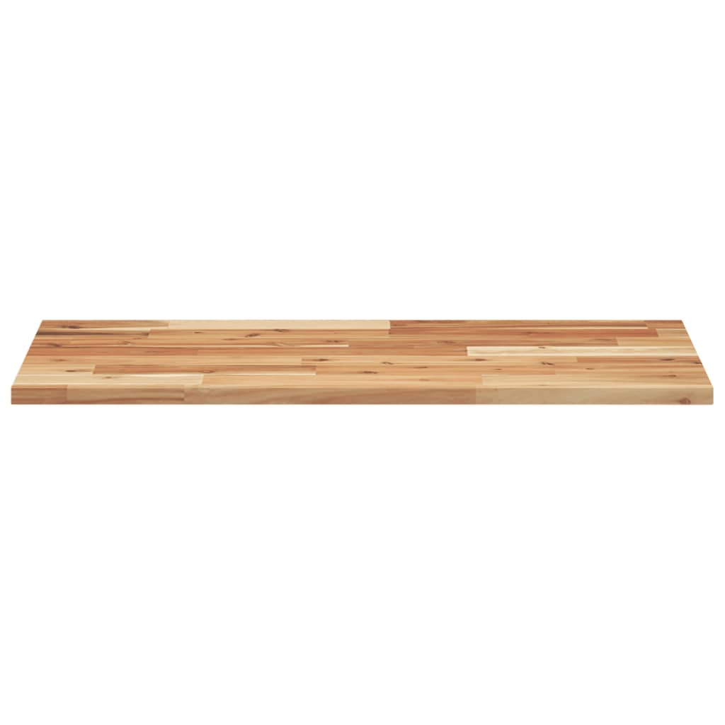 Bordplade Til Badeværelse 120x40x2 Cm Massivt Akacietræ - Billede 3
