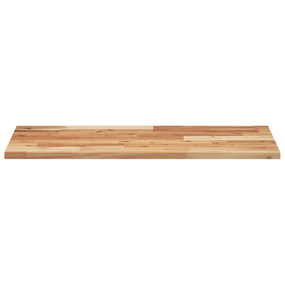 Bordplade Til Badeværelse 120x40x2 Cm Massivt Akacietræ - Billede 3